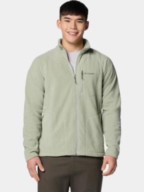 Columbia Fast Trek II Full Zip Fleece férfi polár pulóver zöld színben 1