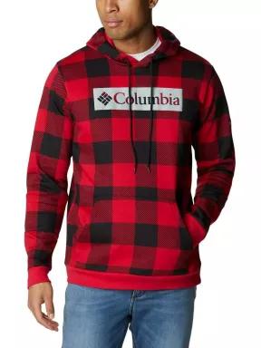 M Columbia Logo Printed Hoodie