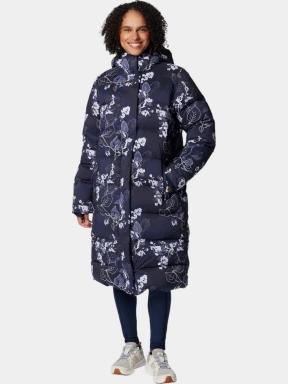 Boundless Days Print Long Down Jacket