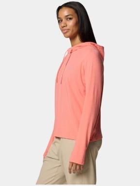 Columbia Sun Trek Hoodie II női kapucnis pulóver piros színben 1