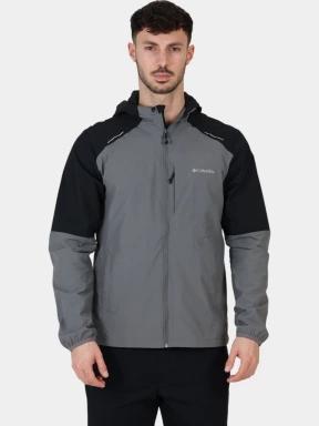 Columbia Columbia Tech Nylon Hoodie férfi futódzseki szürke színben 1