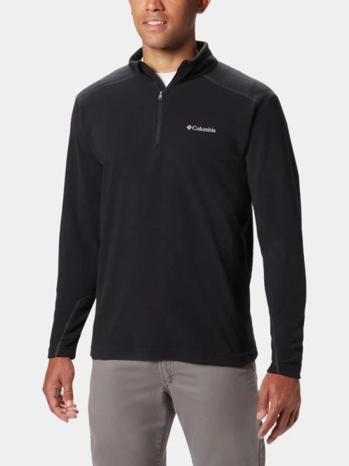 Columbia Klamath Range II Half Zip férfi polár pulóver fekete színben 2
