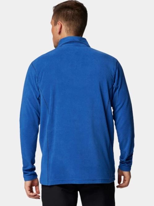 Columbia Klamath Range II Half Zip férfi polár pulóver kék színben 4
