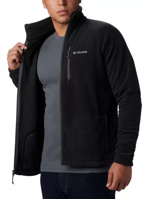 Columbia Fast Trek II Full Zip Fleece férfi polár pulóver fekete színben 5