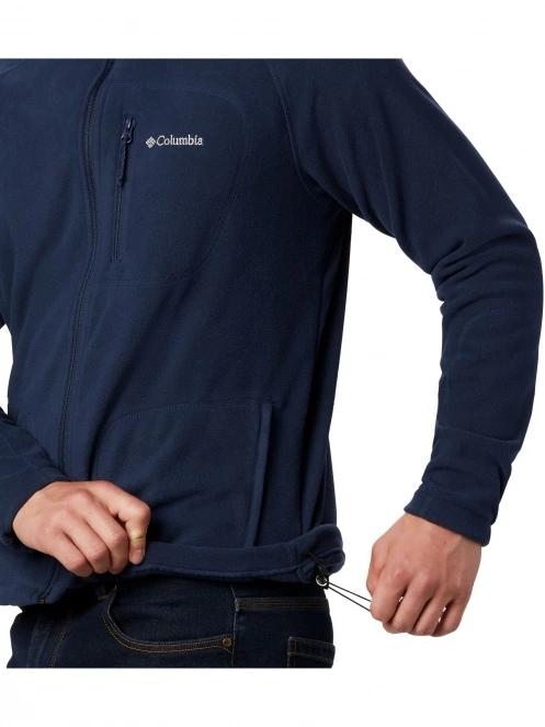 Columbia Fast Trek II Full Zip Fleece férfi polár pulóver kék színben 5