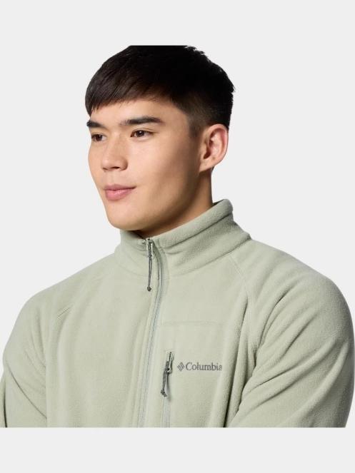 Columbia Fast Trek II Full Zip Fleece férfi polár pulóver zöld színben 6