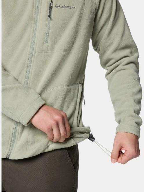 Columbia Fast Trek II Full Zip Fleece férfi polár pulóver zöld színben 7