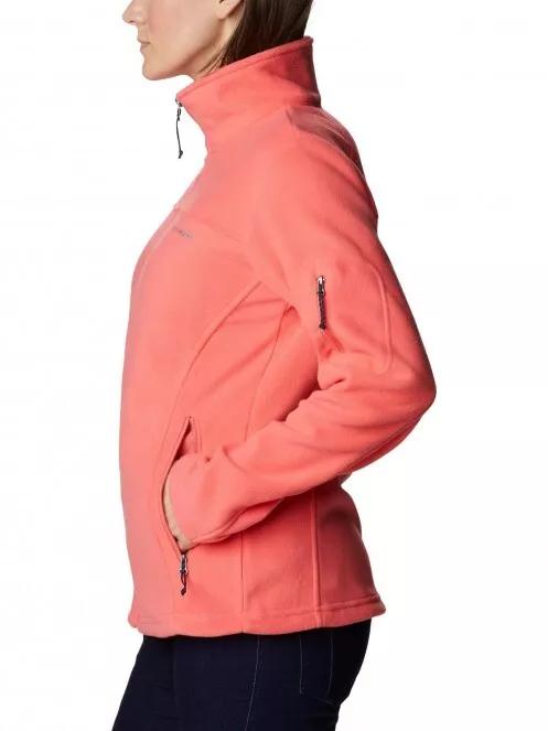 Columbia Fast Trek II Jacket női polár pulóver rózsaszín színben 4