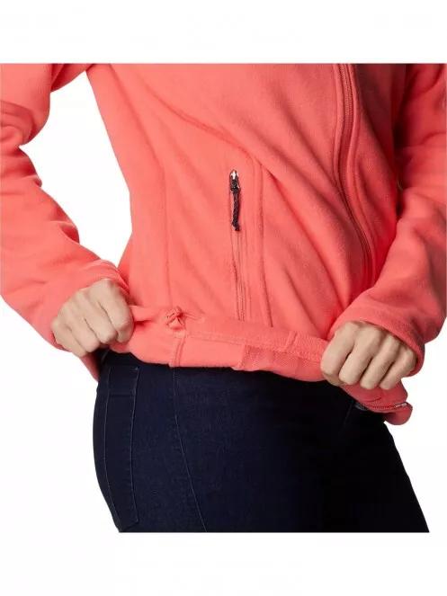 Columbia Fast Trek II Jacket női polár pulóver rózsaszín színben 6