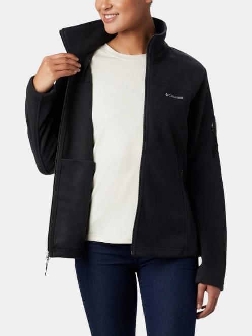 Columbia Fast Trek II Jacket női polár pulóver fekete színben 5