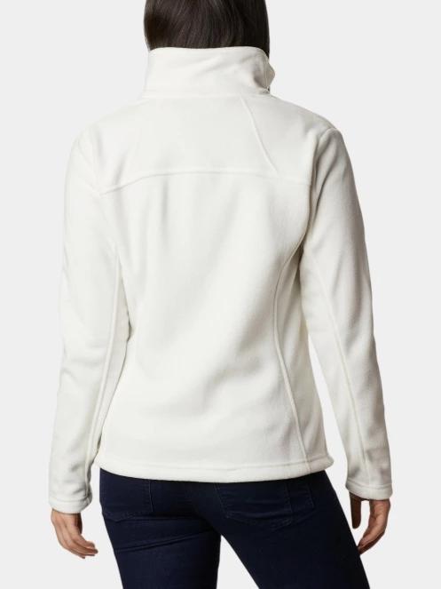 Columbia Fast Trek II Jacket női polár pulóver homok színben 4