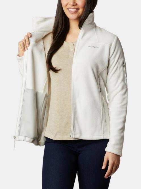Columbia Fast Trek II Jacket női polár pulóver homok színben 5