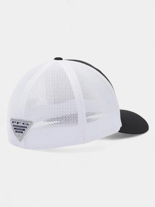 Columbia PFG Logo Mesh Ball Cap baseball sapka fekete színben 3