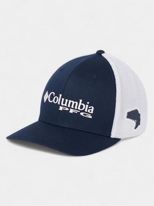 Columbia PFG Logo Mesh Ball Cap baseball sapka kék színben 2