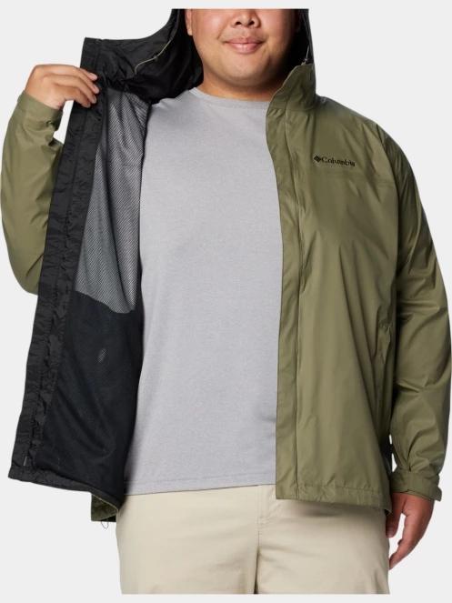 Columbia Watertight II Jacket férfi esőkabát zöld színben 7