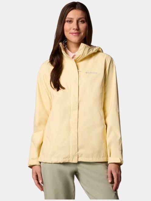 Columbia Arcadia II Jacket női esőkabát sárga színben 2