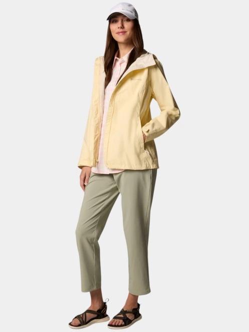 Columbia Arcadia II Jacket női esőkabát sárga színben 5