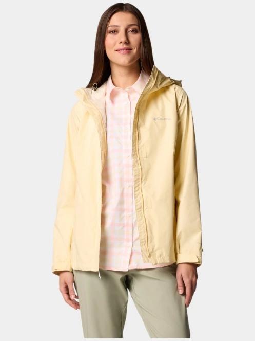 Columbia Arcadia II Jacket női esőkabát sárga színben 7