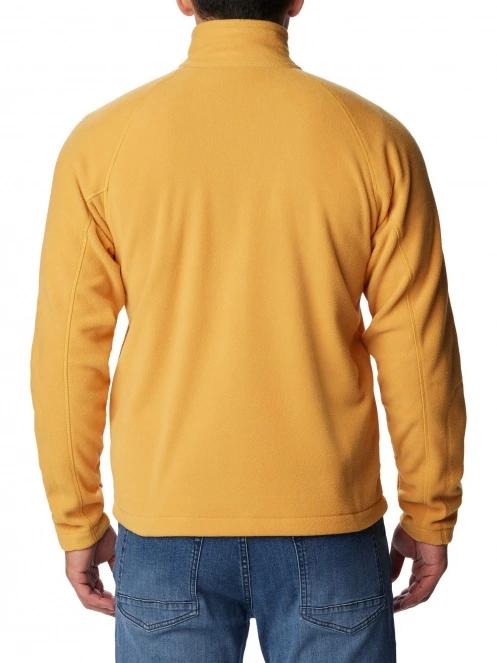 Columbia Fast Trek III Half Zip Fleece férfi polár pulóver sárga színben 4