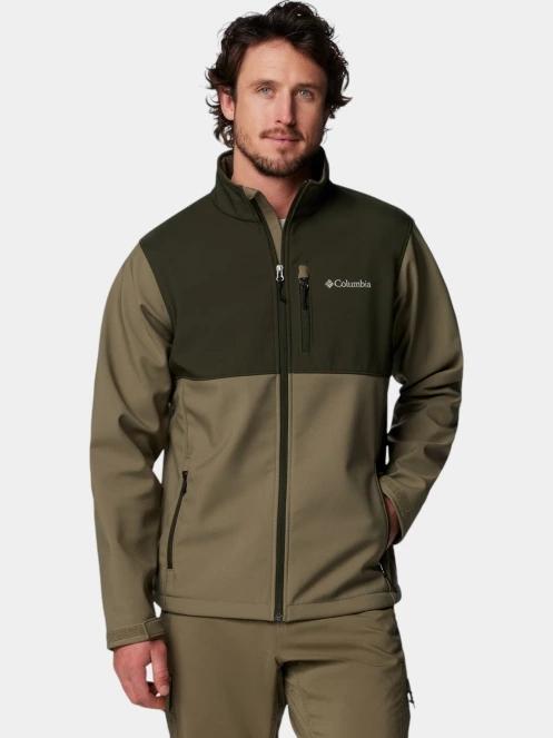Columbia Ascender Softshell Jacket férfi softshell kabát zöld színben 2