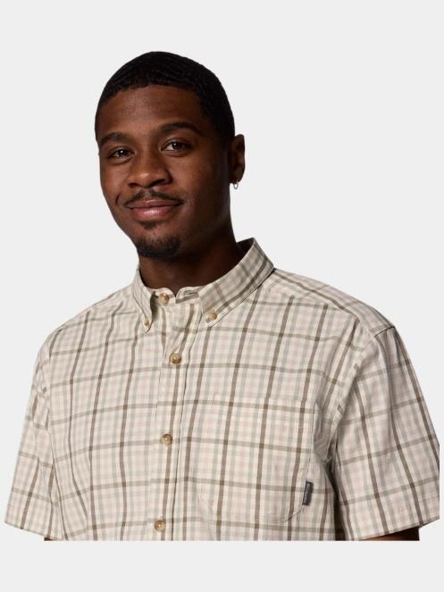 Columbia Rapid Rivers II Short Sleeve Shirt férfi rövid ujjú ing zöld színben 6