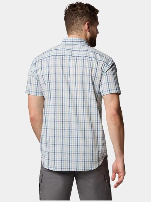 Columbia Rapid Rivers II Short Sleeve Shirt férfi rövid ujjú ing kék színben 4