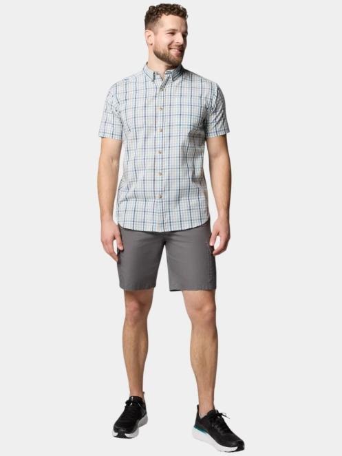 Columbia Rapid Rivers II Short Sleeve Shirt férfi rövid ujjú ing kék színben 5
