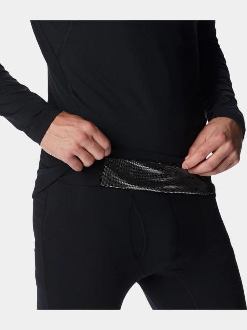 Columbia Midweight Stretch Long Sleeve Top férfi aláöltöző felső fekete színben 6