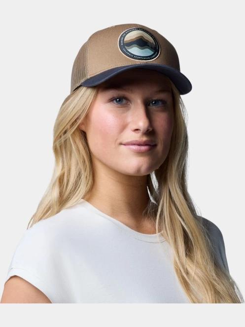 Columbia Columbia Mesh Snap Back férfi baseball sapka barna színben 4