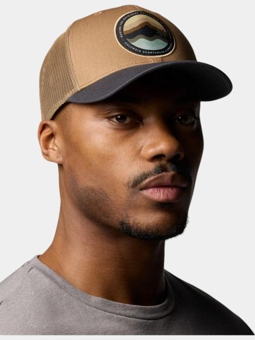 Columbia Columbia Mesh Snap Back férfi baseball sapka barna színben 6