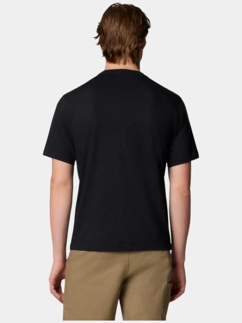 Columbia CSC Basic Logo Short Sleeve Shirt férfi rövid ujjú póló fekete színben 4