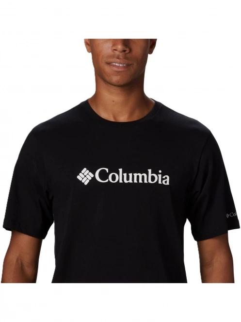 Columbia CSC Basic Logo Tee férfi rövid ujjú póló fekete színben 5