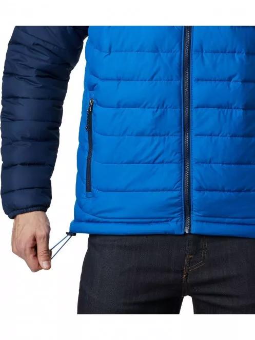 Columbia Powder Lite Hooded Jacket férfi átmeneti kabát kék színben 6