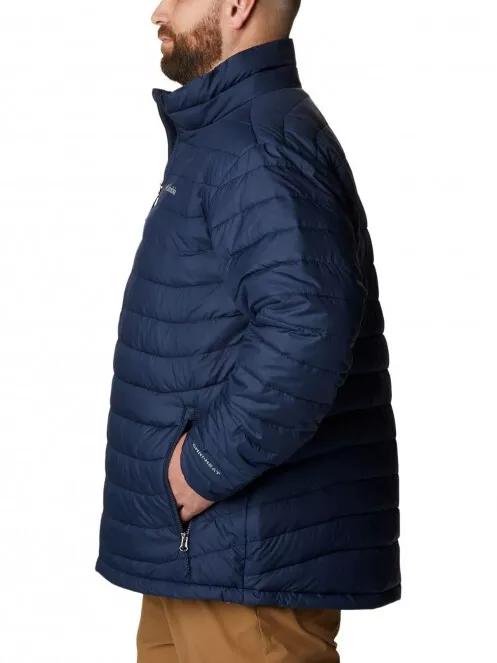 Columbia Powder Lite Jacket férfi átmeneti kabát kék színben 4