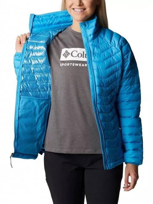 Columbia Powder Lite Jacket női átmeneti kabát kék színben 5