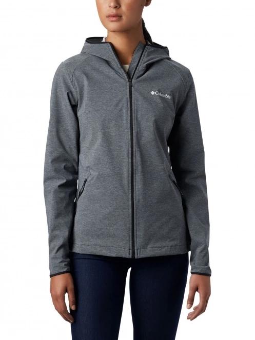 Columbia Heather Canyon Softshell Jacket női softshell kabát fekete színben 2