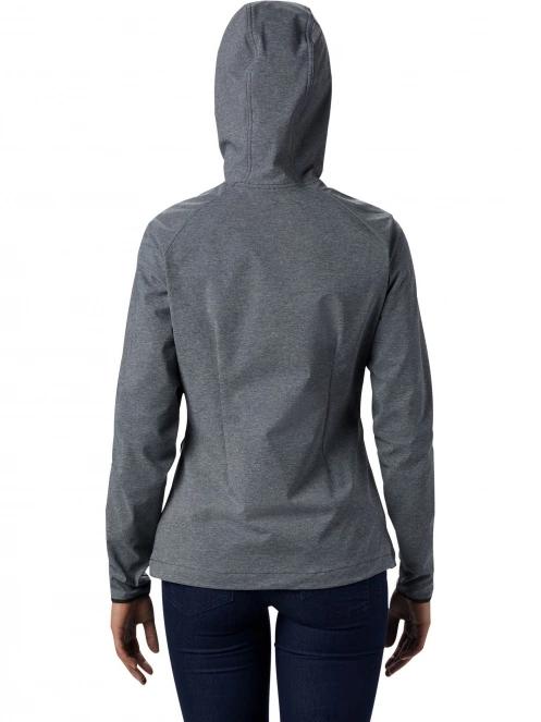 Columbia Heather Canyon Softshell Jacket női softshell kabát fekete színben 4
