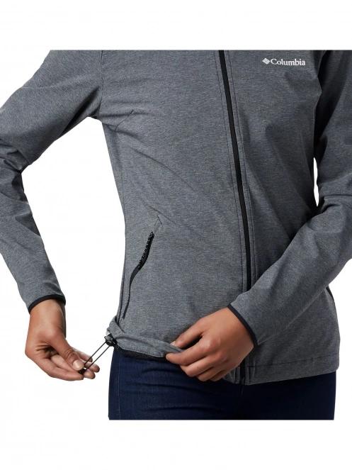 Columbia Heather Canyon Softshell Jacket női softshell kabát fekete színben 6