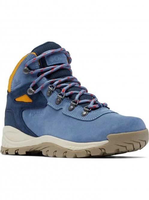 Columbia Newton Ridge Plus Waterproof Amped női vízhatlan túrabakancs kék színben 2