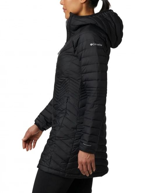 Columbia Powder Lite Mid Jacket női utcai kabát fekete színben 3