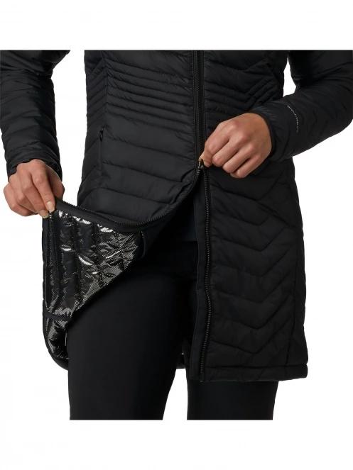 Columbia Powder Lite Mid Jacket női utcai kabát fekete színben 6