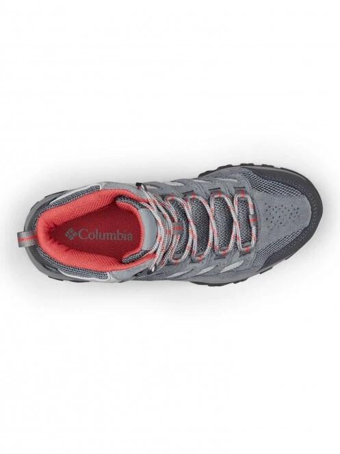 Columbia Crestwood Mid Waterproof női vízhatlan túrabakancs szürke színben 7