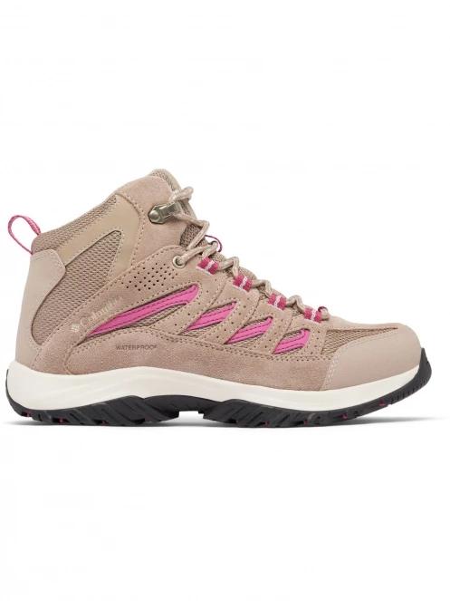 Columbia Crestwood Mid Waterproof női túrabakancs homok színben 4