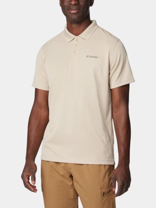 Columbia Utilizer Polo férfi galléros póló homok színben 5