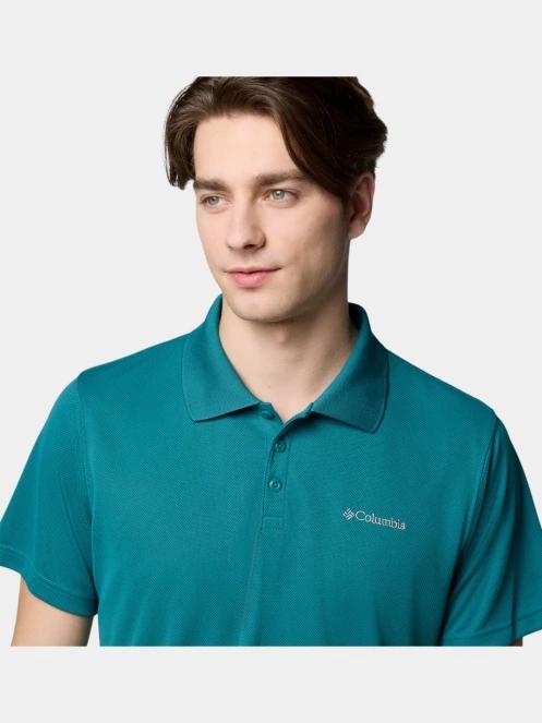 Columbia Utilizer Polo férfi galléros póló zöld színben 6