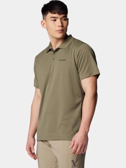 Columbia Utilizer Polo férfi galléros póló zöld színben 3