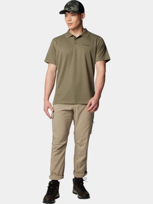 Columbia Utilizer Polo férfi galléros póló zöld színben 5