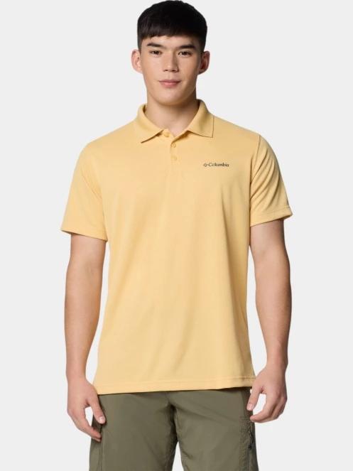 Columbia Utilizer Polo férfi galléros póló sárga színben 2