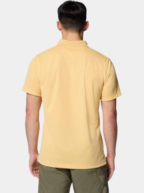 Columbia Utilizer Polo férfi galléros póló sárga színben 4