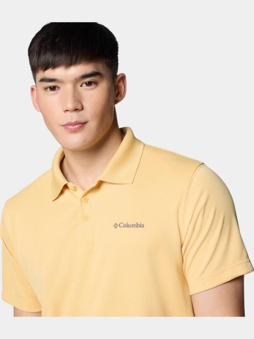 Columbia Utilizer Polo férfi galléros póló sárga színben 6